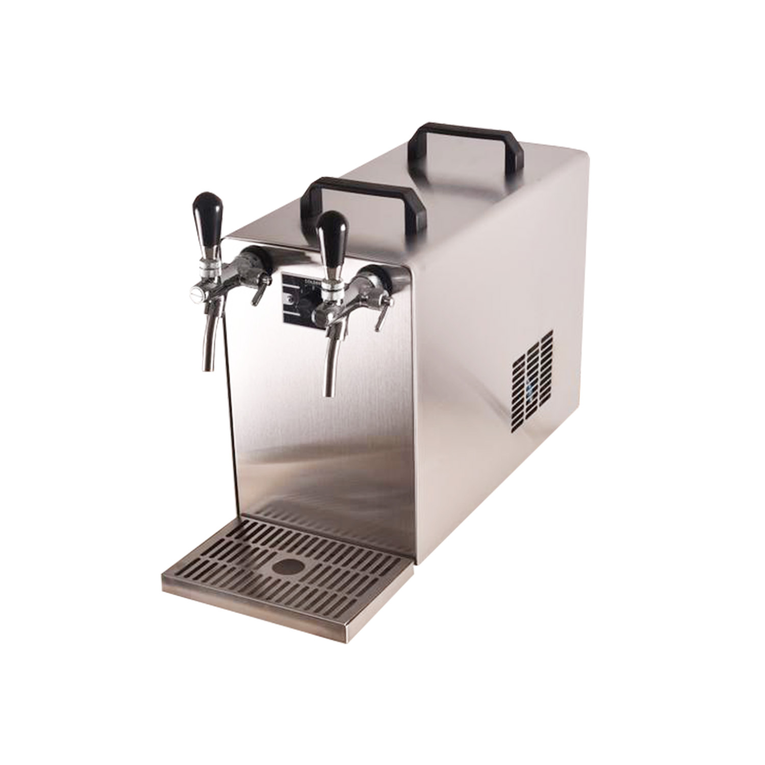 Dispensador de cerveza, grifo de cerveza- STREAM 50, enfriador de flujo enfriador en seco de 2 conductos, 55 litros/h
